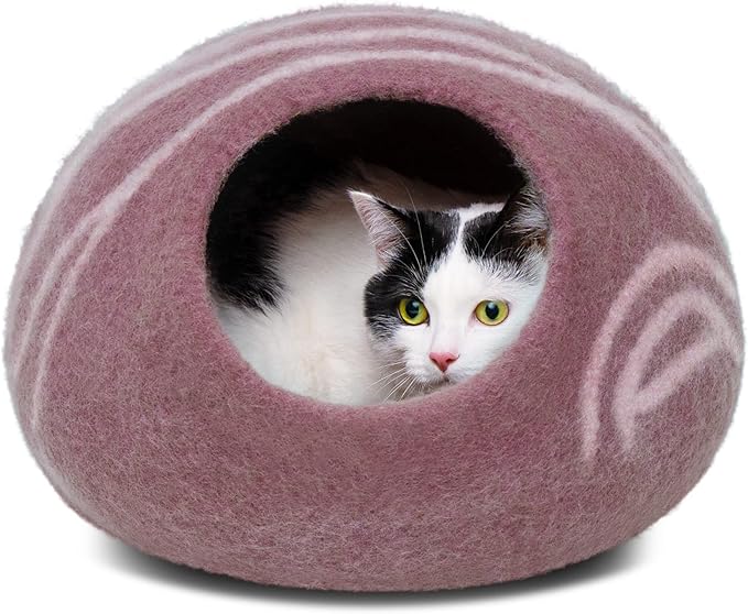 Cat Enclosure – Premium Felt Cat Enclosure for Indoor Cats，Gold Rose